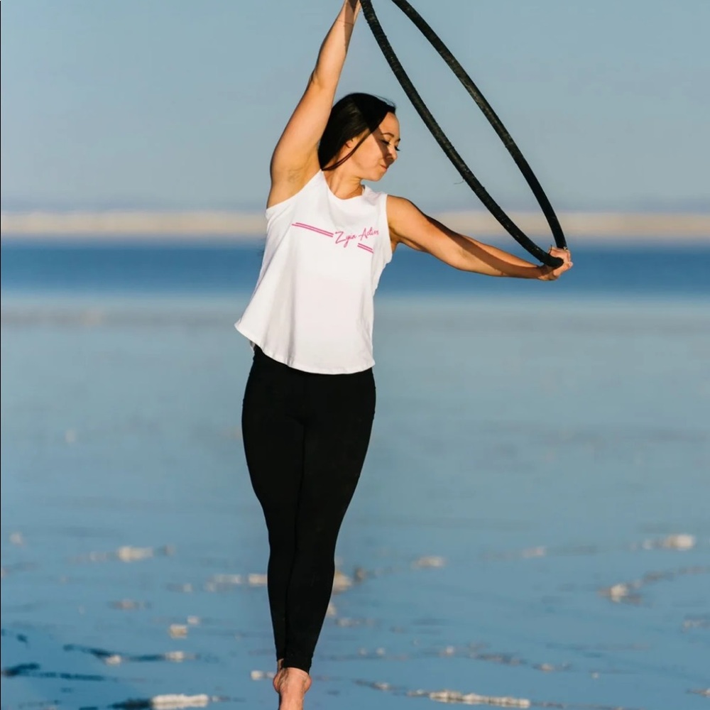 White South Beach  Zyia Tank